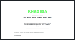 Desktop Screenshot of khaossa.com